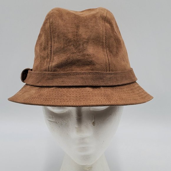 totes Suede Fedora - Picture 3 of 11